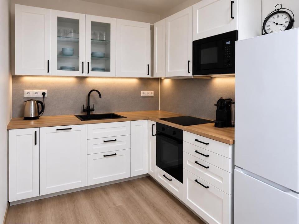 Coffee/tea facilities, Kitchen or kitchenette, dishwasher, oven, pet friendly, stove, toaster