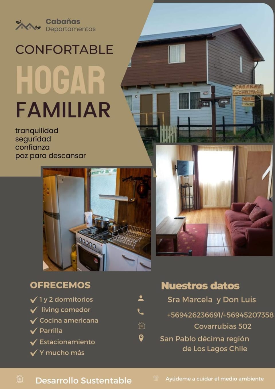 Cabaña Sra Chelita en San Pablo A Apartment in Los Ríos, Chile