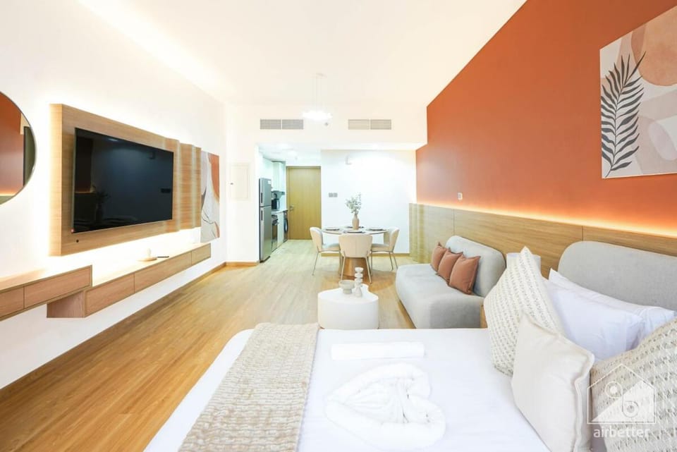 Modern Studio with Balcony JVC l Gym & Pool Access Apartment in Dubai
