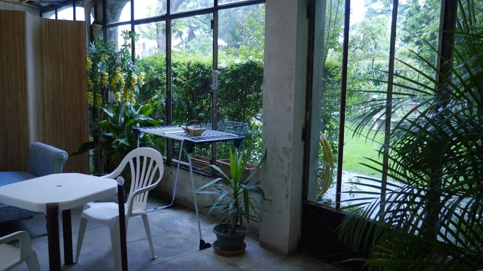 Property building, Patio
