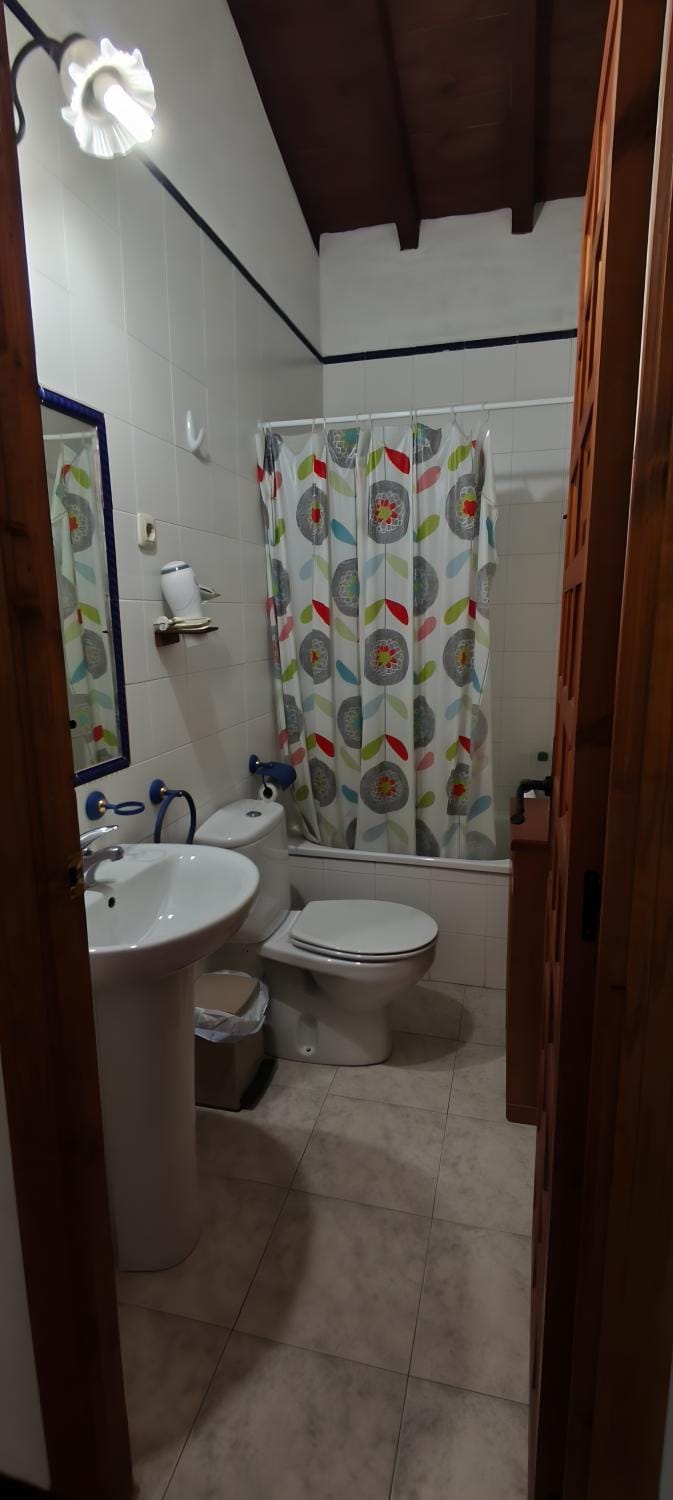 Bathroom, Living room