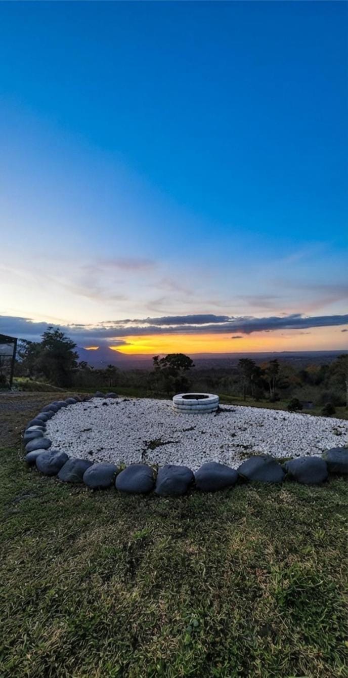 Natural landscape, Sunset