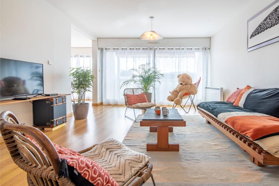 Plein centre, balcon ensoleillé, garage Apartment in Vannes