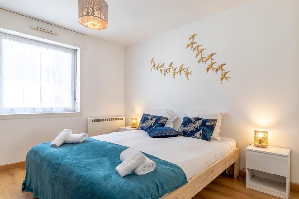 Plein centre, balcon ensoleillé, garage Apartment in Vannes