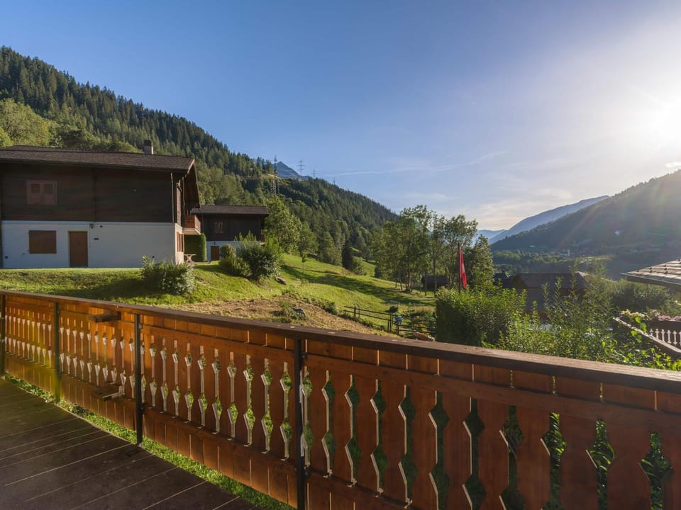 Alpine Duplex near Aletsch with Views & Parking Apartment in Canton of Valais