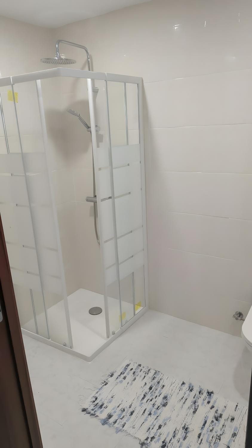 Bathroom, Living room