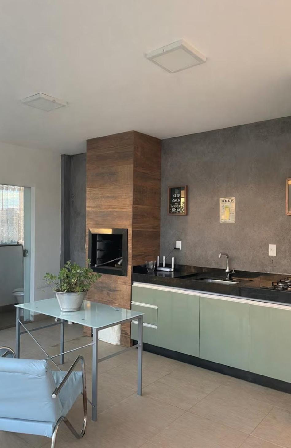 Apartamento aconchegante com área externa Apartment in Contagem
