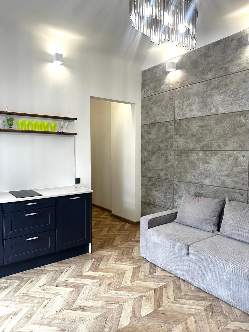 В центре Blue apartment Apartment in Dnipro