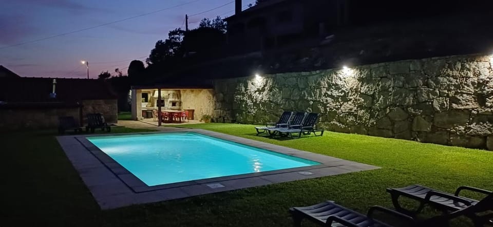 Property building, Living room, Swimming pool