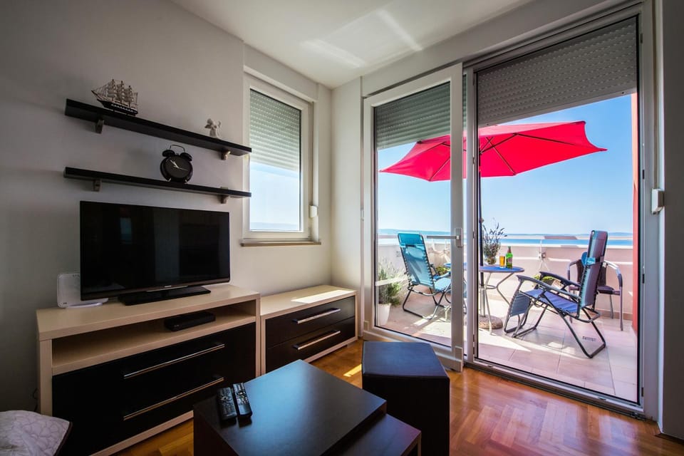 Balcony/Terrace, Living room, Sea view