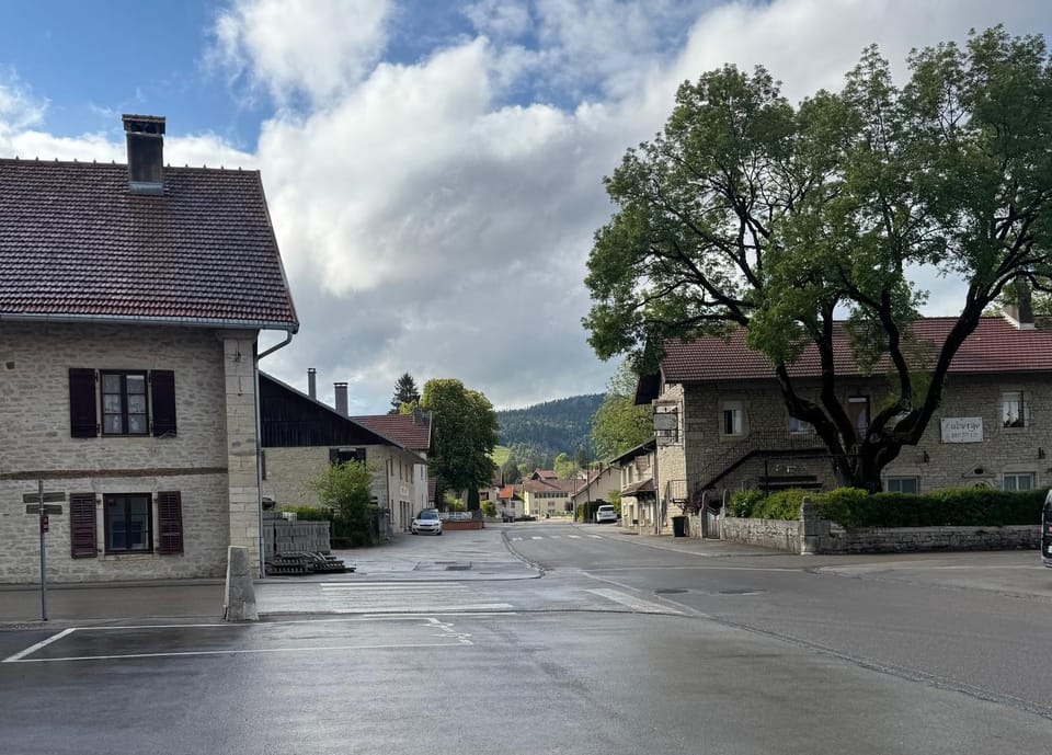 Quiet street view