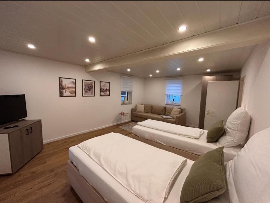 Living room, Bedroom
