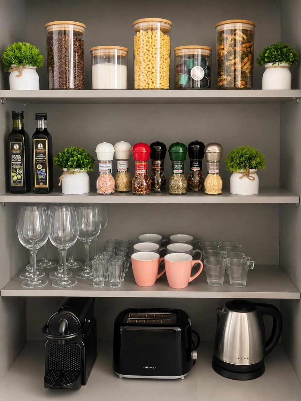 Coffee/tea facilities, Kitchen or kitchenette, Food and drinks, Food, toaster