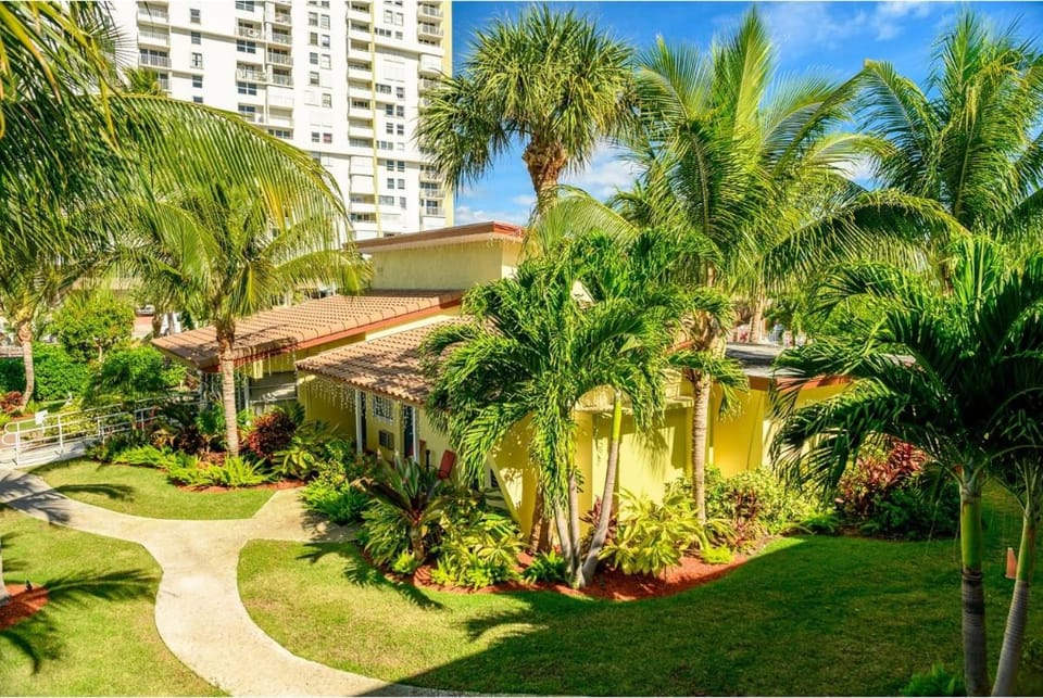 Property building, Garden