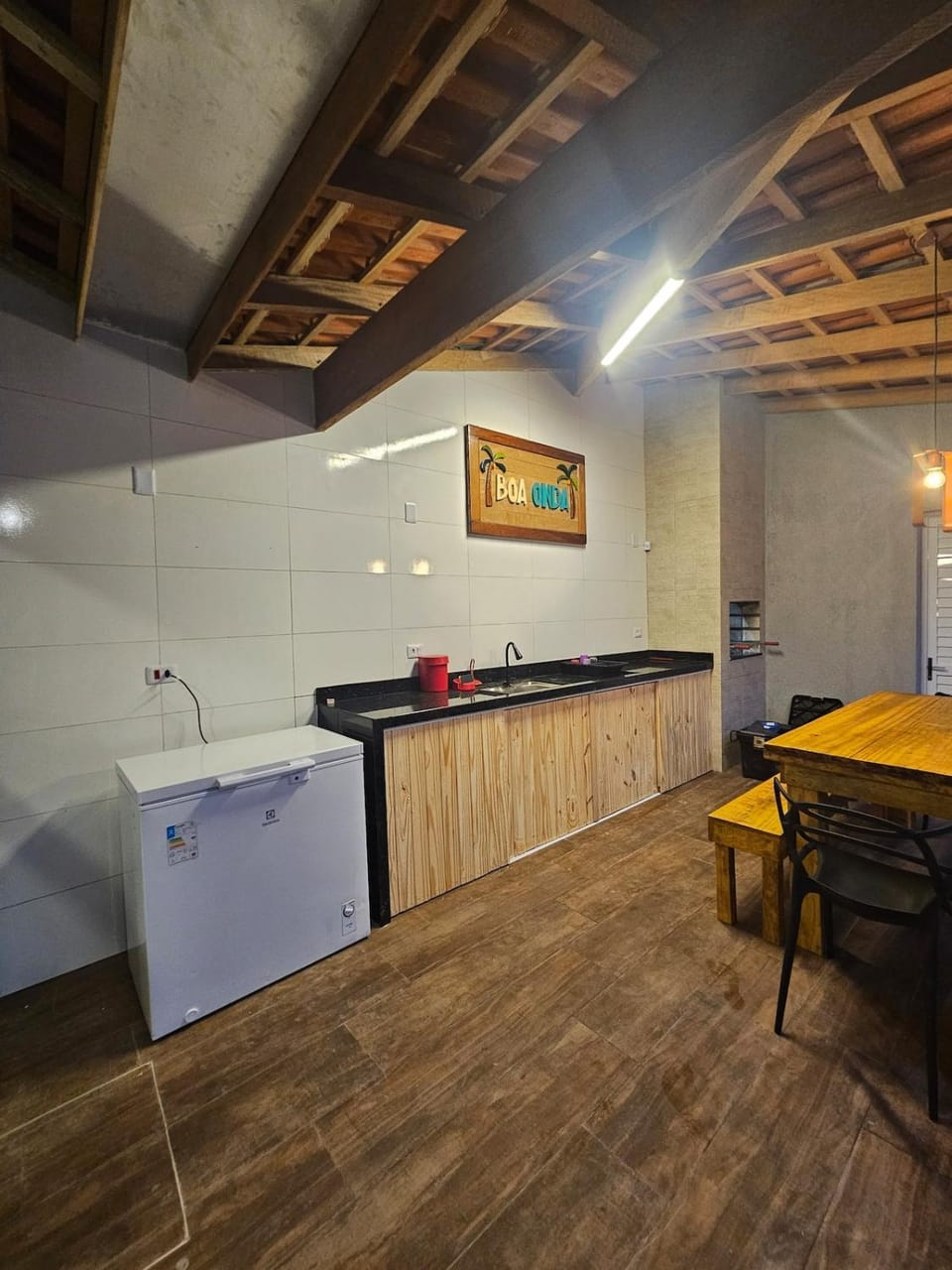 Casa Boa Onda com piscina, 500mtrs praia com ar condicionado House in Itanhaém