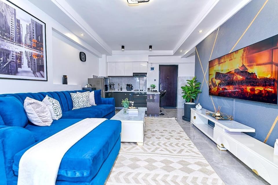 modern and luxury one bedroom apartment with swimming pool fully equipped gym children playing ground and amazing scenic views Apartment in Nairobi County