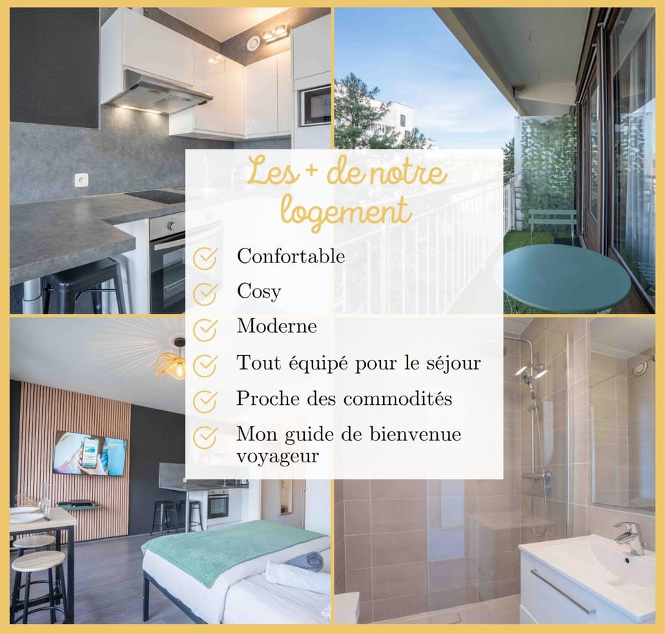Le Garden I Studio I Ambilly Apartment in Annemasse