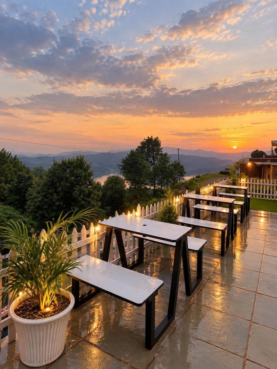 The Blue Lagoon Mountain Stay Hotel in Uttarakhand