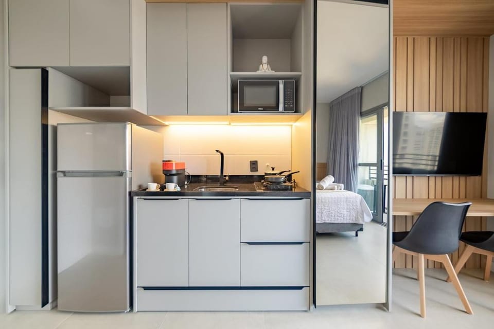Highline Executive Studio | Piscina Sauna Academia Apartment in Sao Paulo City