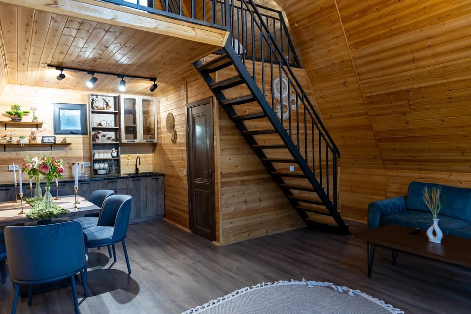 Manzara A-Frame Chalet in Almaty Region, Kazakhstan