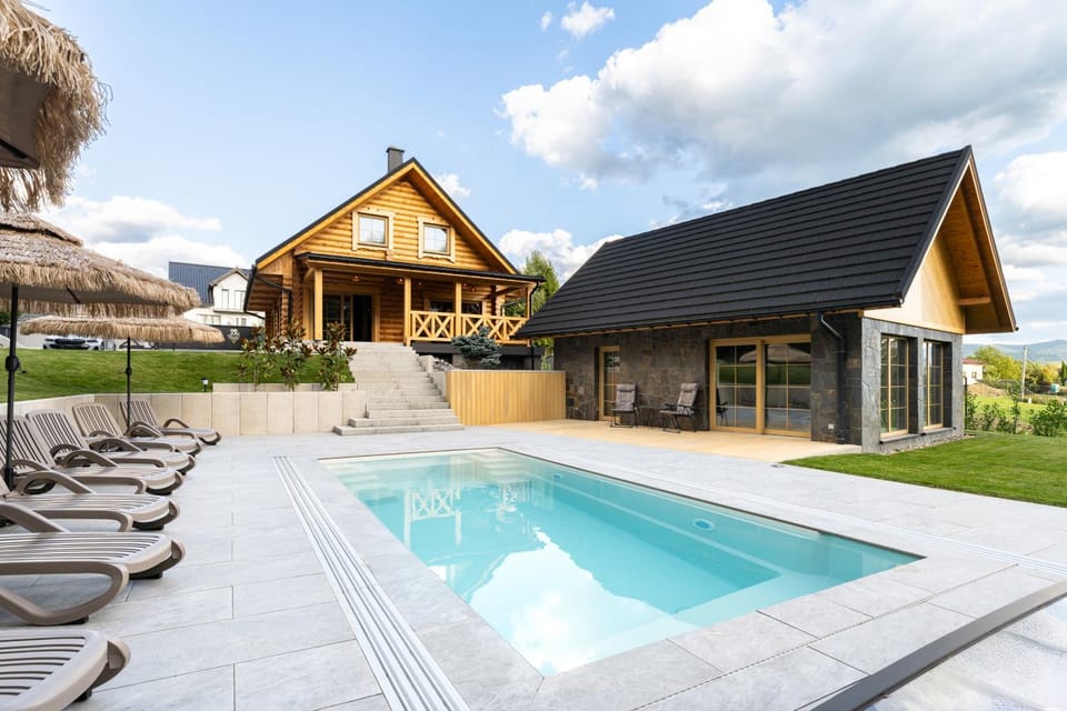 Spokojne gniazdo Gilowice House in Poland