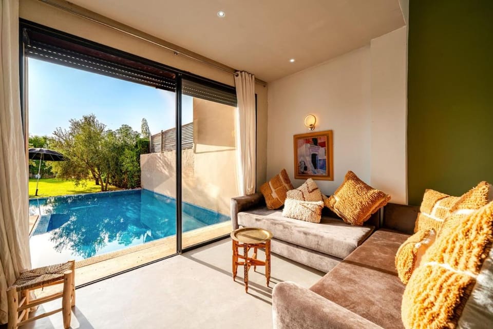 Entire Modern Villa I Pool I Rooftop Terrace I Golf Villa in Marrakesh