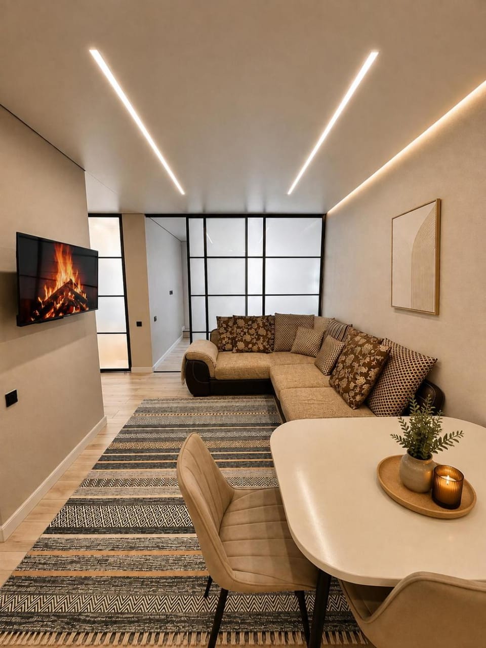 RAMS City рядом с MEGA - Уютная квартира Apartment in Almaty