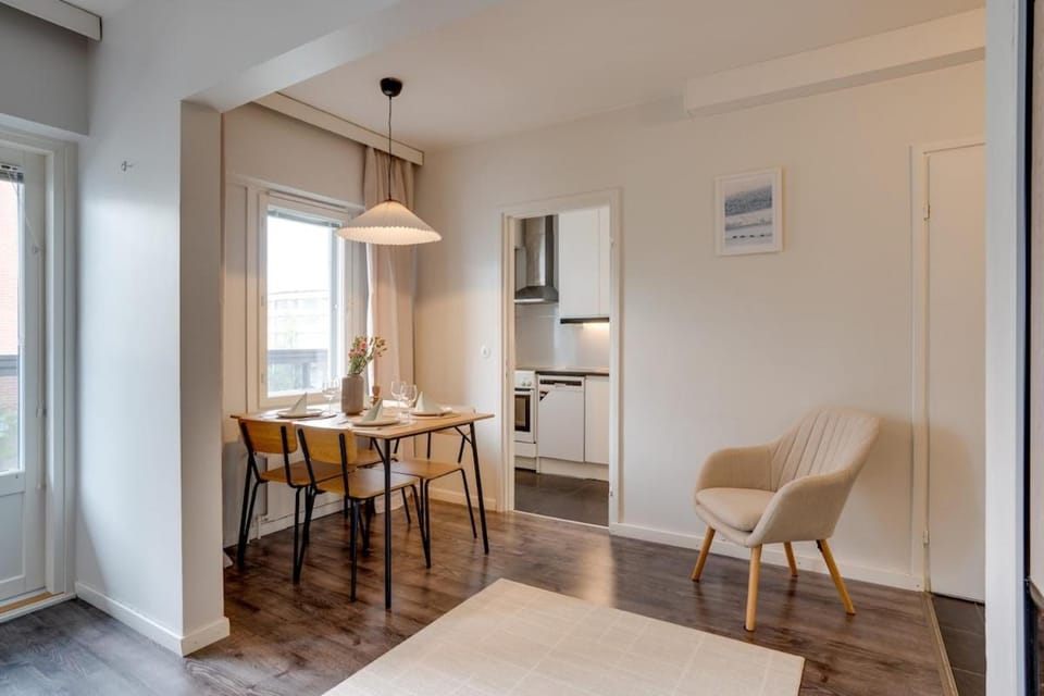 Northern Lights Central Studio Apartment in Rovaniemi