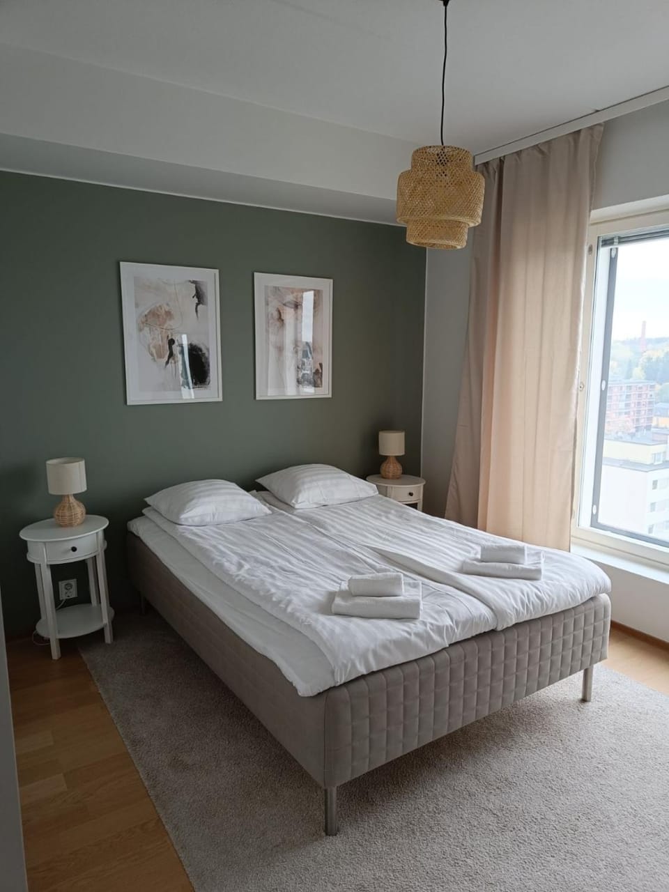 City Center 2BR | Hot Tub, Sauna & Lake Views Apartment in Finland