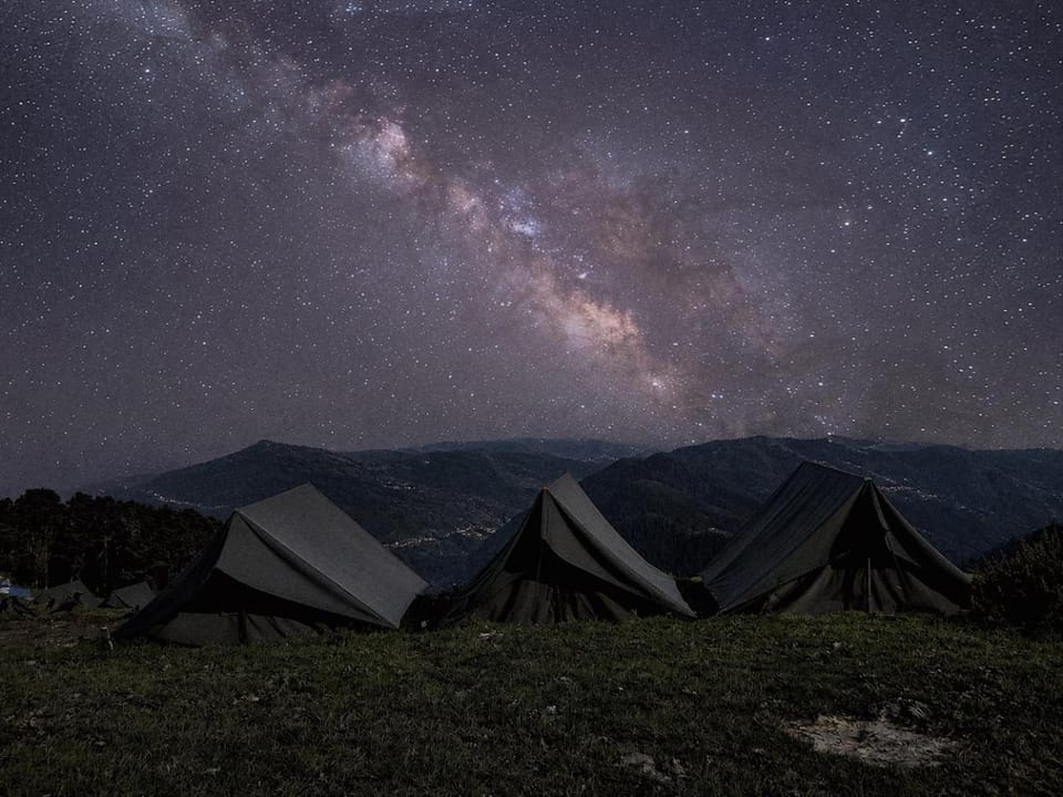 Misty Mountain Camping Luxury tent in Himachal Pradesh