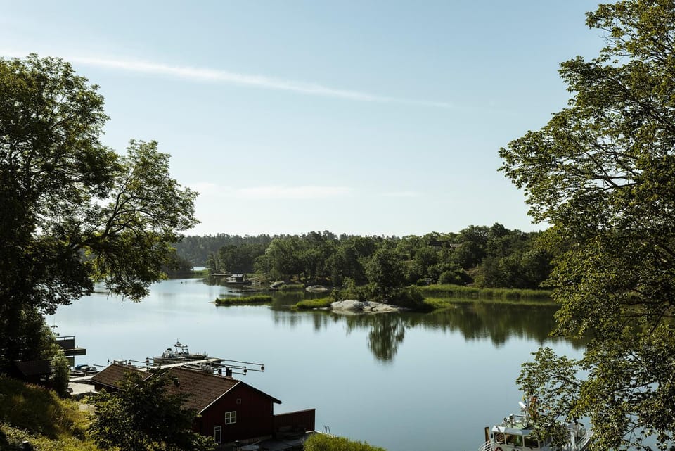 Natural landscape, Lake view