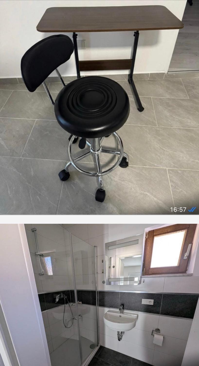 Ferienwohnung Monteure - 8 Min Großbaustelle Alzey - Küche, Parkplatz Apartment in Rhineland-Palatinate