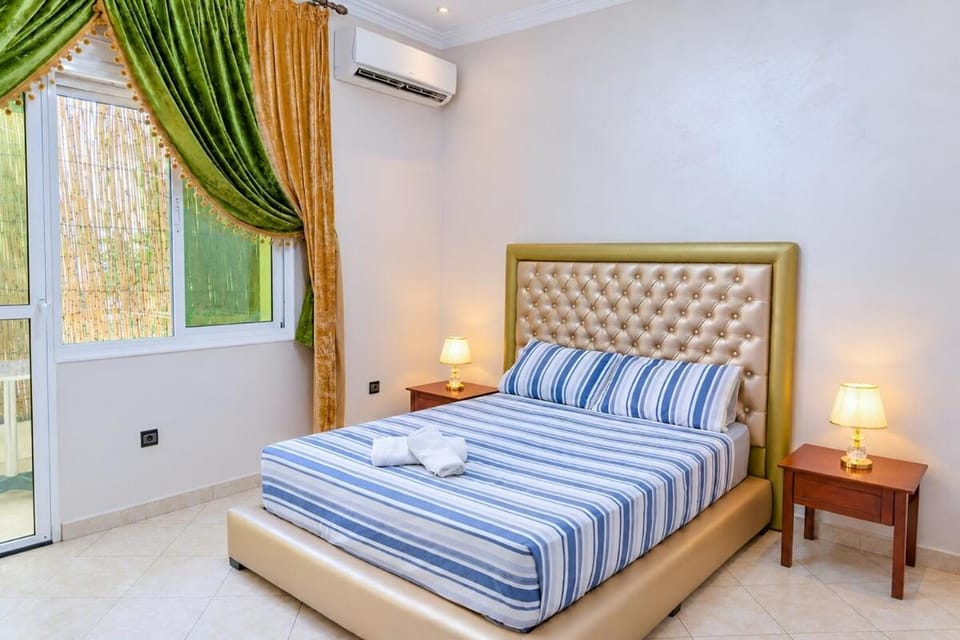 An air-conditioned apartment with a balcony, close to the Corniche, just a minute away Apartment in Tangier