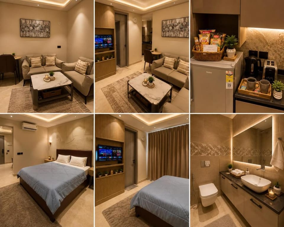 RiverOak Studio - Private Boutique Stay- Self Check-In Apartment in Noida
