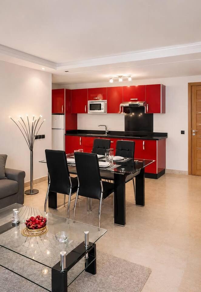 Elegant Apt with Terrace Racine Twin Center Apartment in Casablanca
