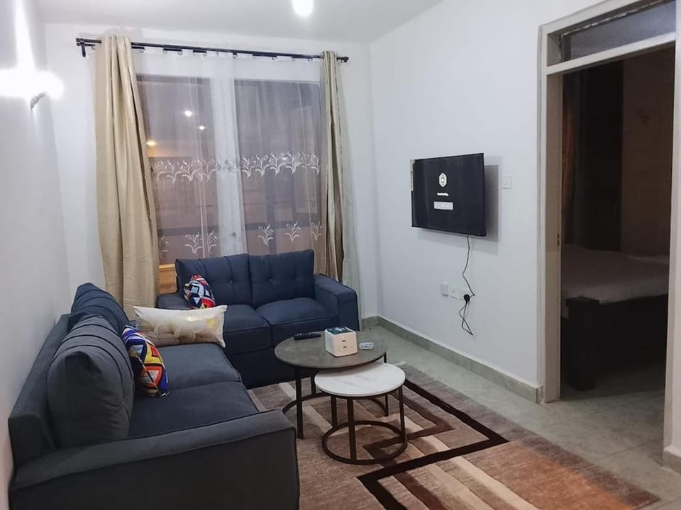 Cozy 2BR Near TRM Mall -Wi-Fi, Parking, Security Apartment in Nairobi County