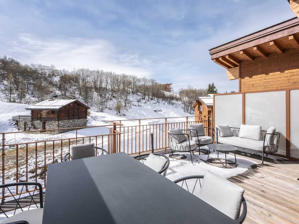 Appartement duplex avec spa - 3 chambres - Arc 1800 Apartment in Landry