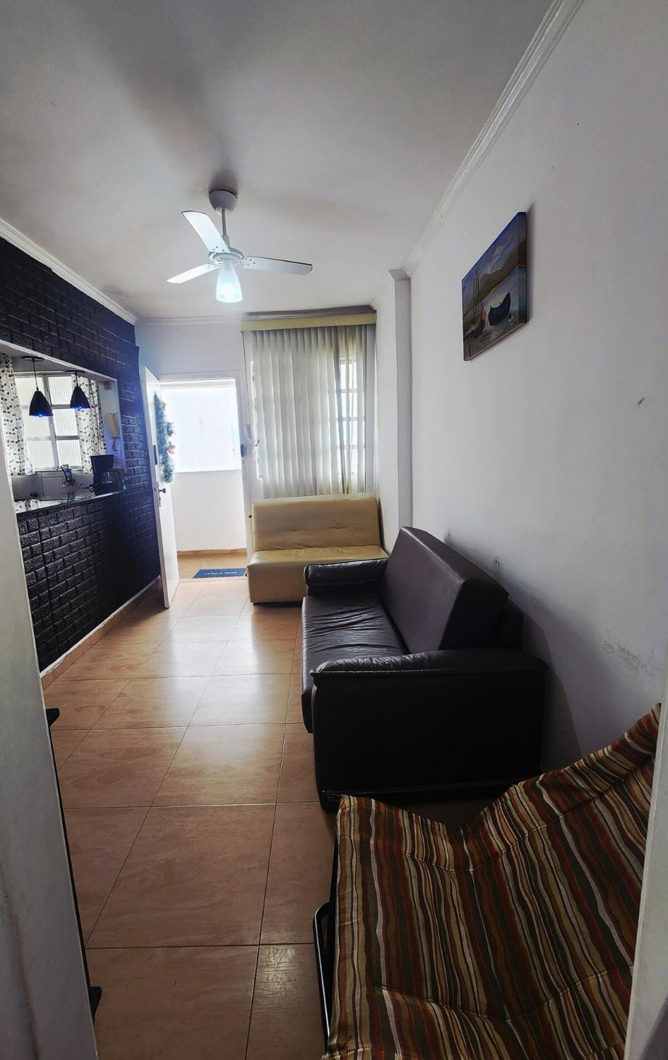 Beachfront apartment in São Vicente Apartment in Santos