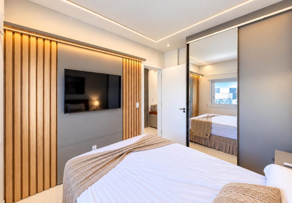 Moderno, aconchegante apartmento a 350 metros da praia Apartment in State of Rio Grande do Sul