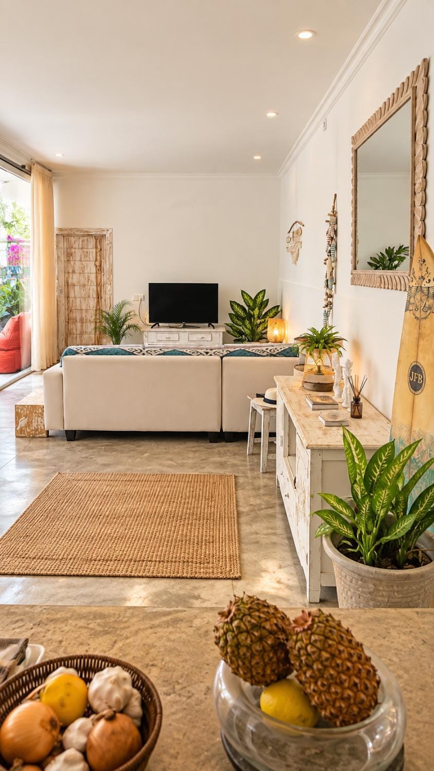 Property building, Living room