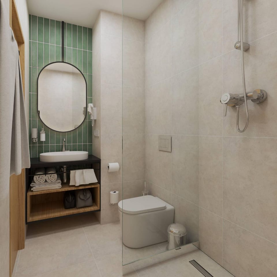 Bathroom, Bedroom