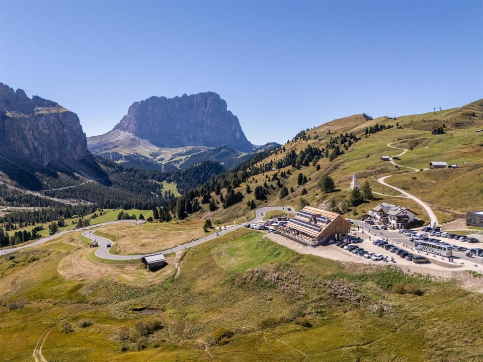 Day, Natural landscape, Bird's eye view, Mountain view