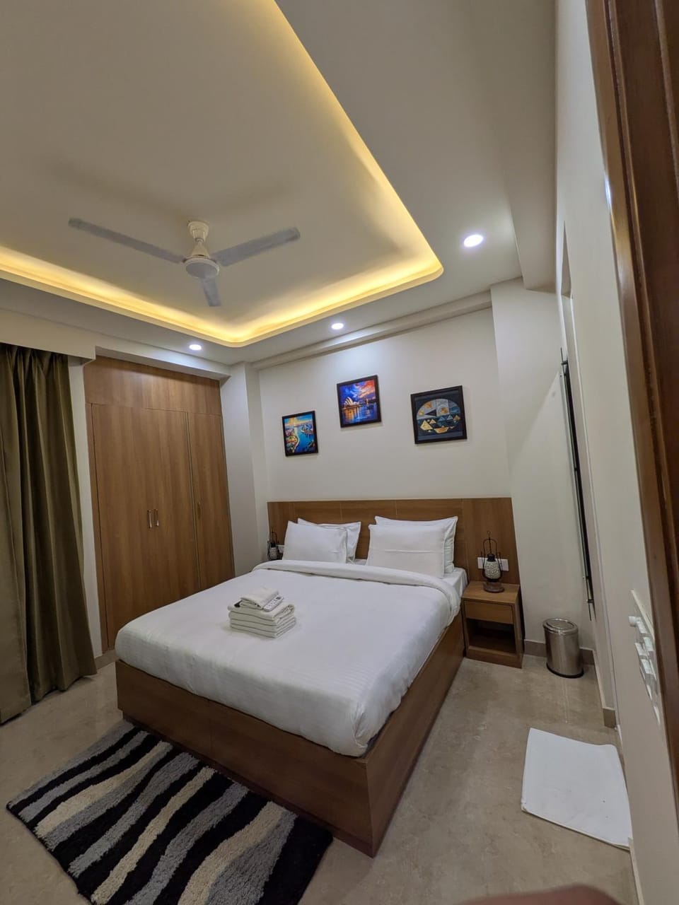 Bed, Bedroom, wardrobe
