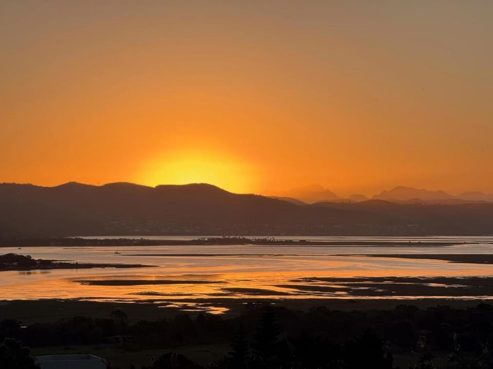 Knysna Holiday Home with Lagoon Views & Pool House in Knysna