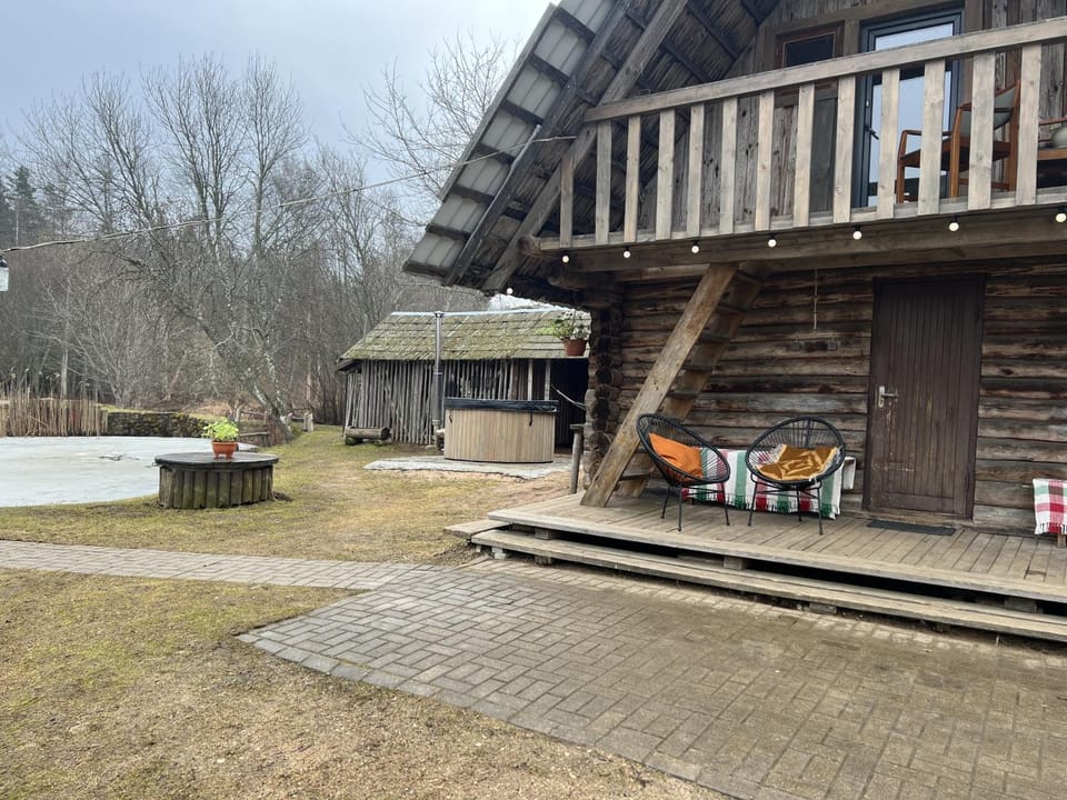 Kraukļu pirts House in Latvia