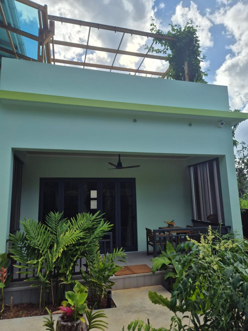 Property building, Garden, Garden view