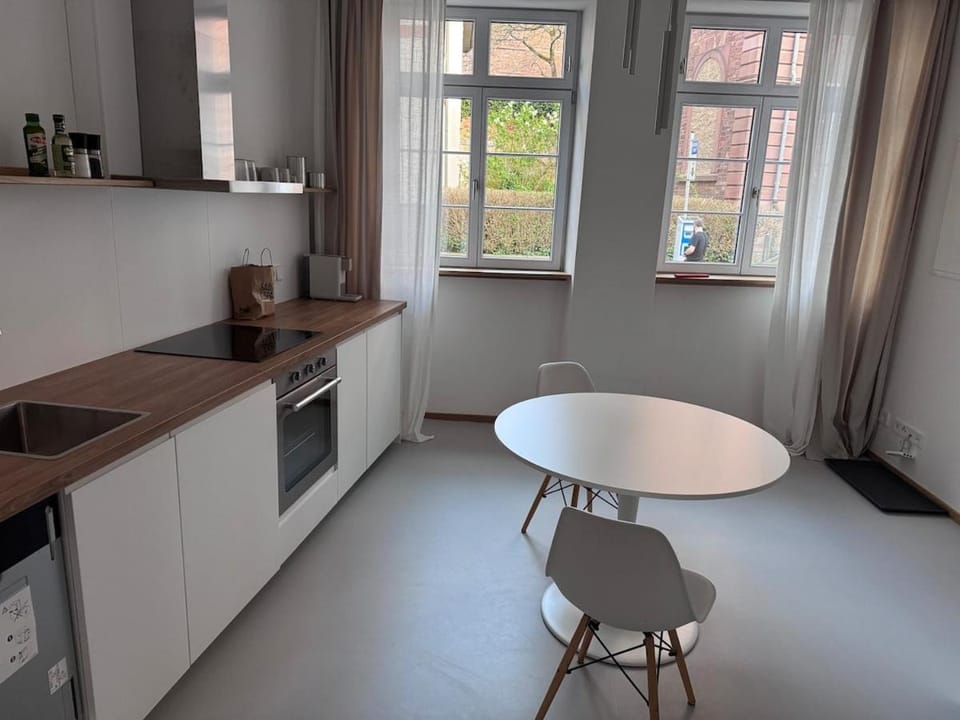 Design apartment in a historic half-timbered house Apartment in Karlsruhe