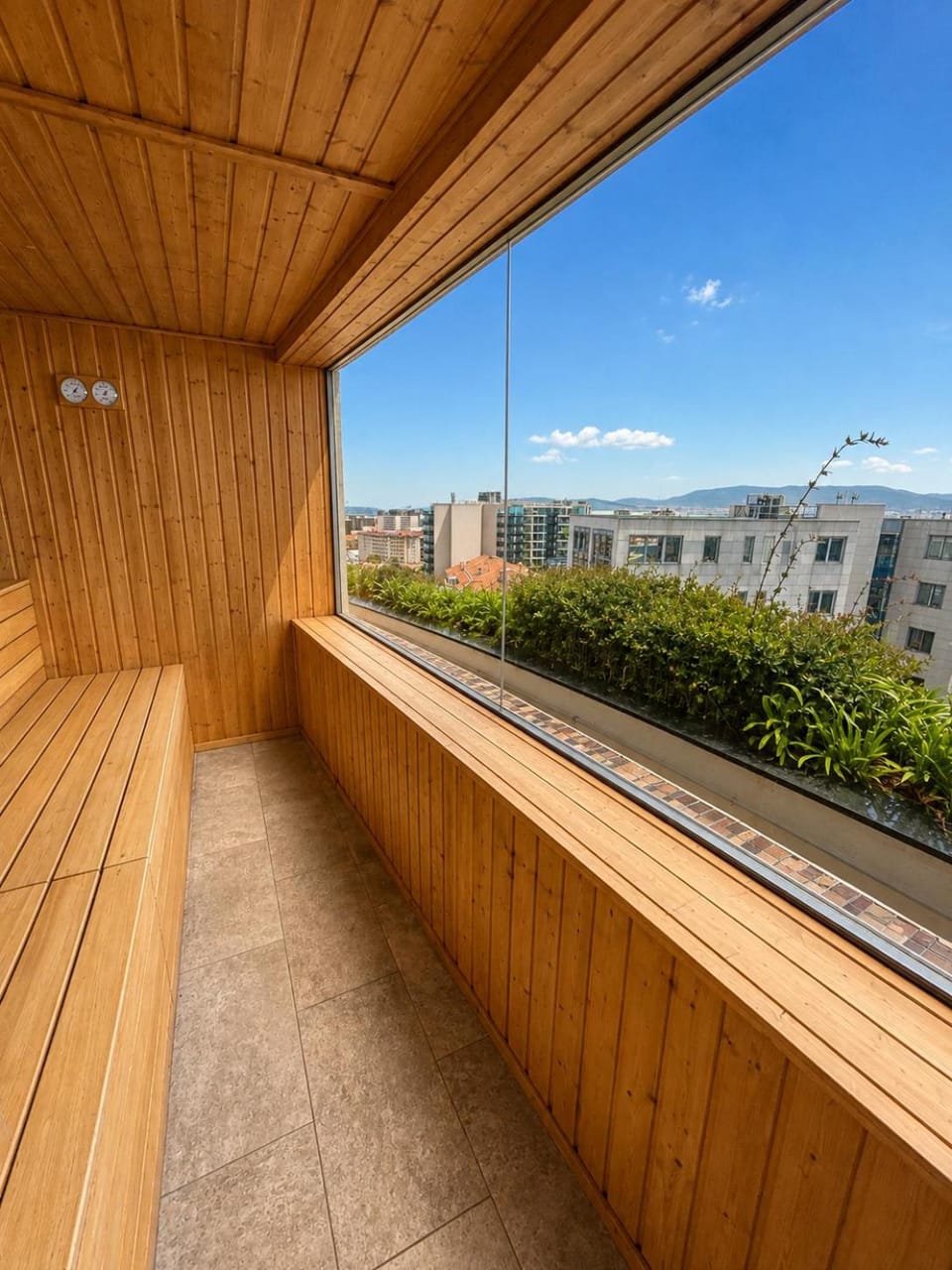 Day, Sauna, View (from property/room), Balcony/Terrace