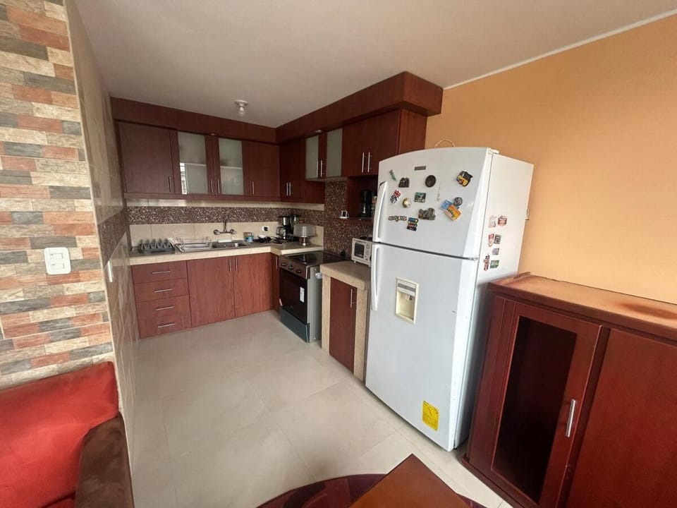 Kitchen or kitchenette, oven, stove
