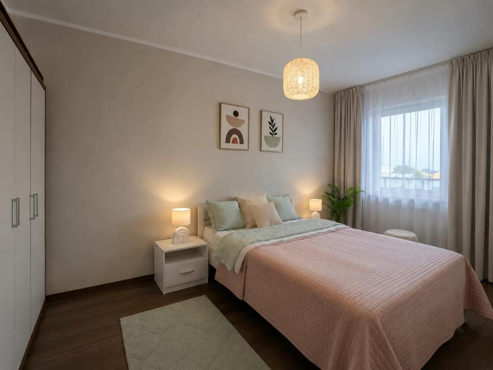 Bed, Bedroom, wardrobe